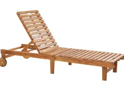 Espreguicadeira De Jardim Em Madeira Clara De Acacia Pietralunga