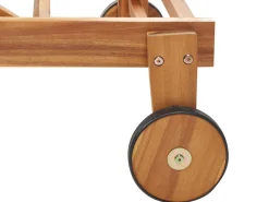 Espreguicadeira De Jardim Em Madeira Clara De Acacia Pietralunga