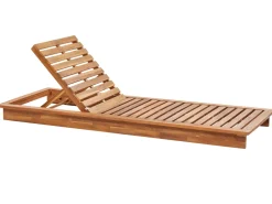 Espreguicadeira De Jardim Em Madeira Clara De Acacia Granari