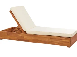 Espreguicadeira De Jardim Em Madeira Clara De Acacia Fanano