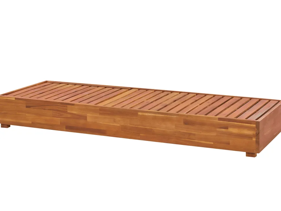 Espreguicadeira De Jardim Em Madeira Clara De Acacia Fanano