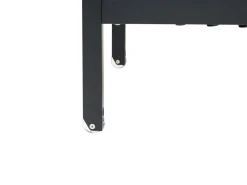 Espreguicadeira De Jardim Em Aluminio Castanho Claro E Preto Nardo