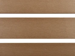 Espreguicadeira De Jardim Em Aluminio Castanho Claro E Preto Nardo