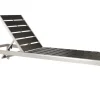 Espreguicadeira De Jardim Em Aluminio Preto Nardo