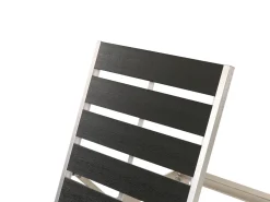 Espreguicadeira De Jardim Em Aluminio Preto Nardo