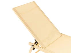 Espreguicadeira Reclinavel Amarela Portofino