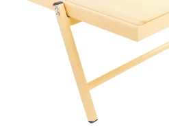 Espreguicadeira Reclinavel Amarela Portofino