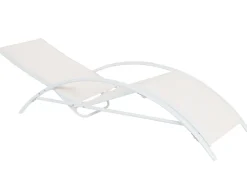 Espreguicadeira Reclinavel Creme Gaeta