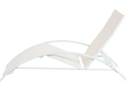 Espreguicadeira Reclinavel Creme Gaeta