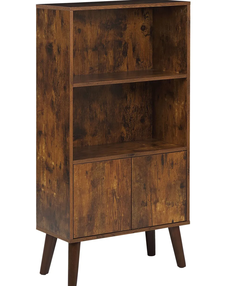 Estante Com 2 Portas Castanha Escura Vicosa