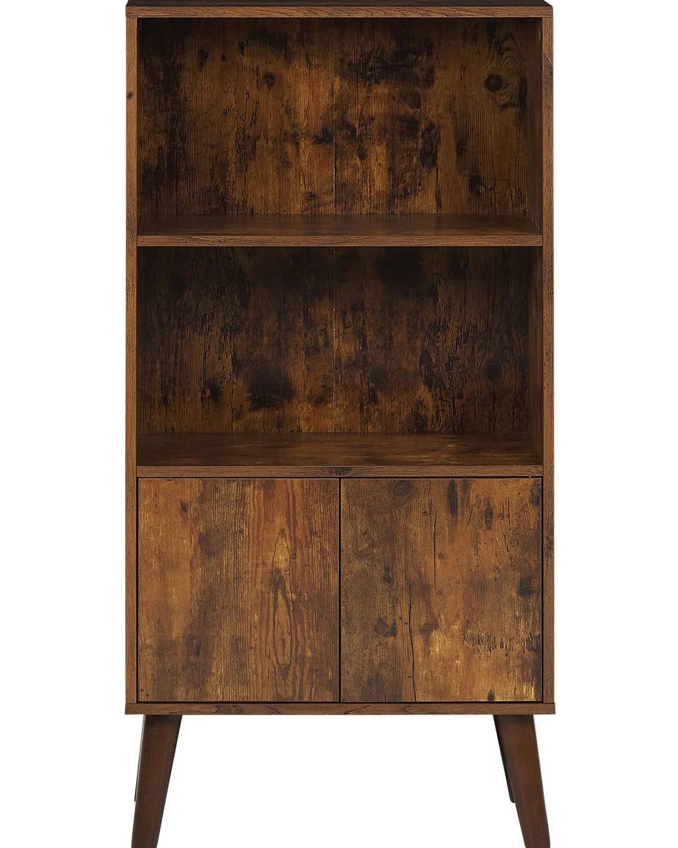 Estante Com 2 Portas Castanha Escura Vicosa