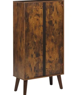 Estante Com 2 Portas Castanha Escura Vicosa