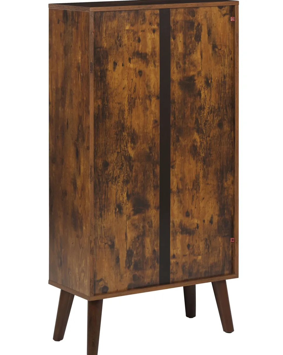 Estante Com 2 Portas Castanha Escura Vicosa