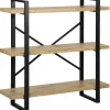 Estante Com 3 Prateleiras Castanha Clara Timber