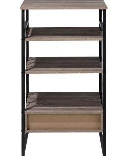 Estante Com 3 Prateleiras Taupe Keene