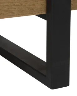 Estante Com 3 Prateleiras Castanha Escura Timber