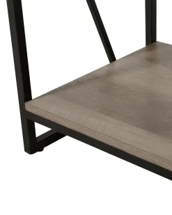 Estante Com 4 Prateleiras Castanha Escura Forres