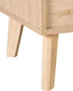 Estante Com 3 Prateleiras Castanha Clara Parton