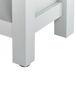 Estante Com 3 Prateleiras Cinzenta Clio