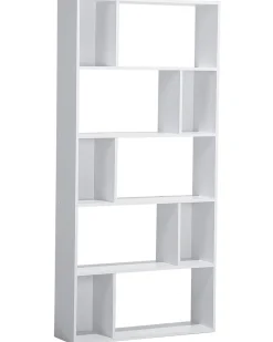 Estante Com 5 Prateleiras Branca Orilla