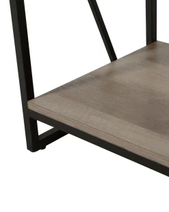 Estante Com 5 Prateleiras Castanha Escura Forres