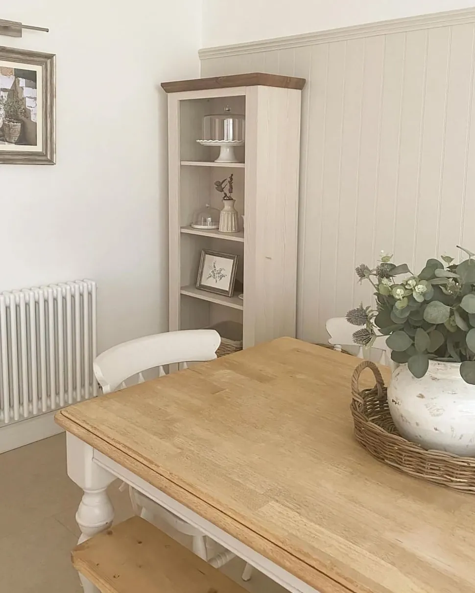 Estante Com 4 Prateleiras Creme Kingston