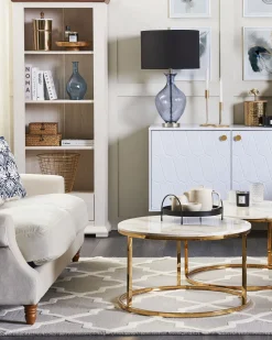 Estante Com 4 Prateleiras Creme Kingston