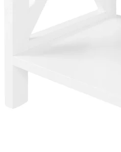 Estante Com 4 Prateleiras Branca Foster