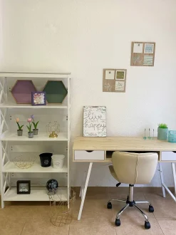 Estante Com 4 Prateleiras Branca Foster