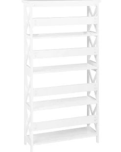 Estante Com 4 Prateleiras Branca Foster