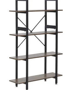 Estante Com 4 Prateleiras Castanha Escura Darby