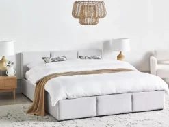 Estante Com 4 Prateleiras Branca E Castanha Clara Jenks