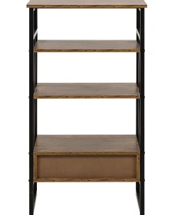 Estante Com 3 Prateleiras Castanha Escura Keene