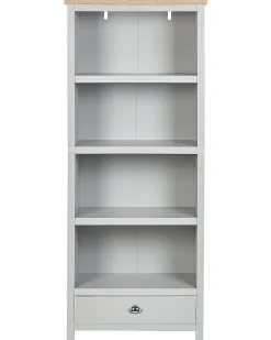 Estante Com 4 Prateleiras Cinzenta Clio