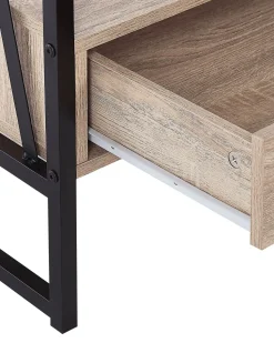 Estante Com 3 Prateleiras Castanha Clara Keene