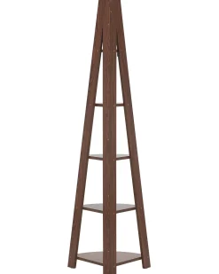 Estante De Canto Com 5 Prateleiras Castanha Mobile Solo