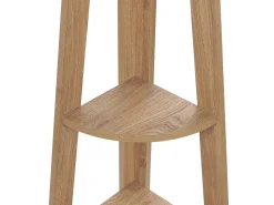 Estante De Canto Com 5 Prateleiras Castanha Clara Mobile Solo