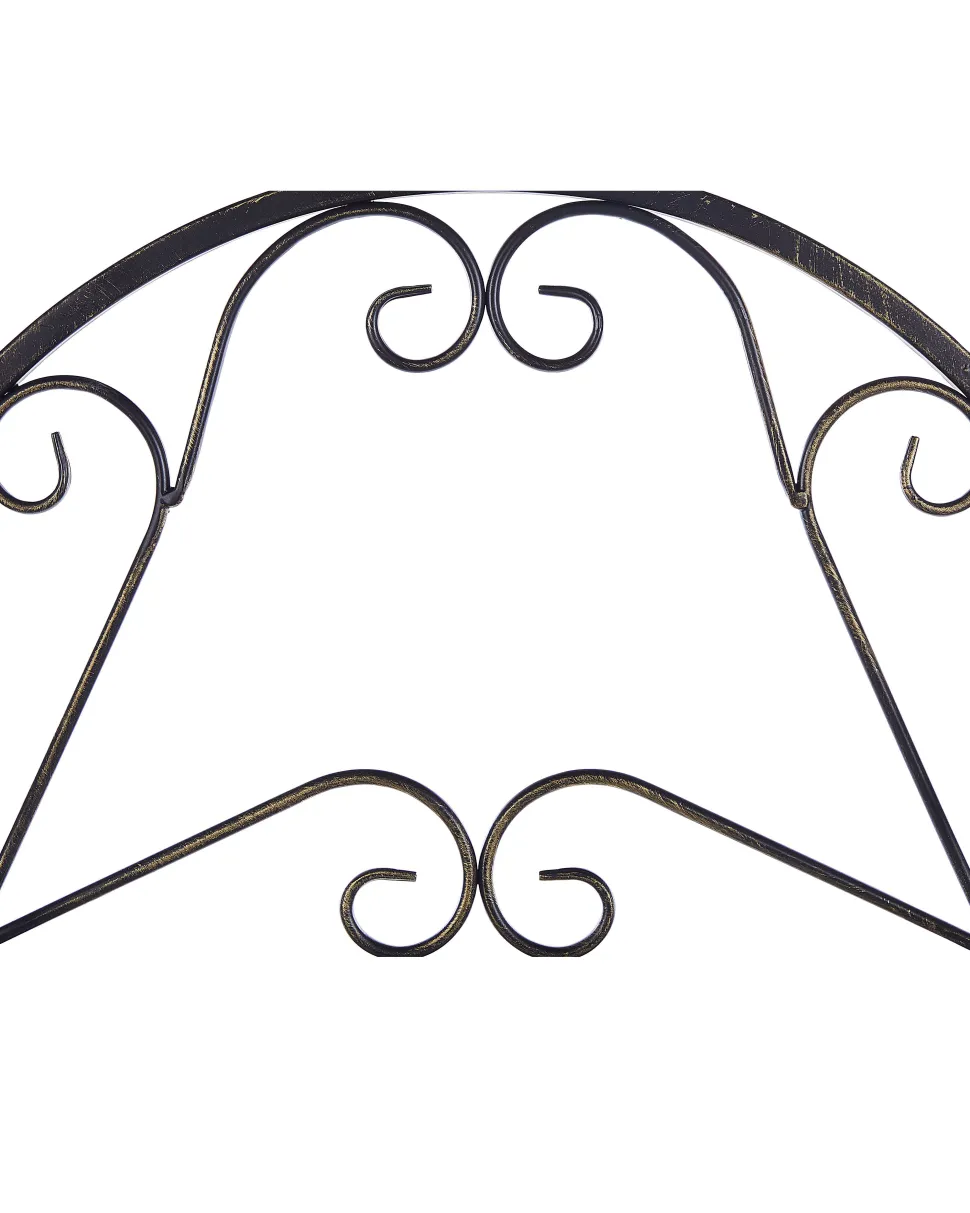 Estante Metalica Preta Com 4 Prateleiras Valdivia