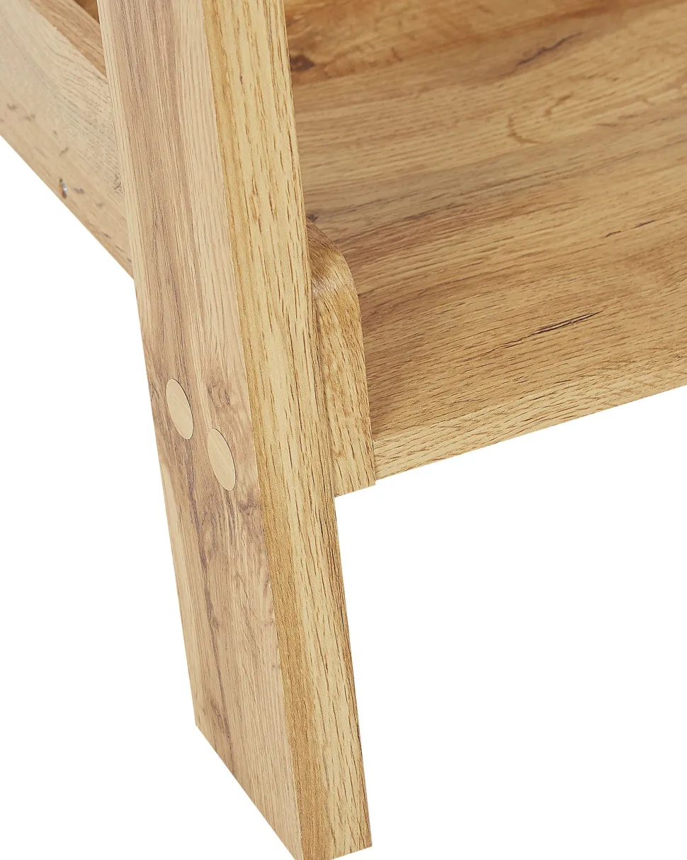 Estante Tipo Escada Castanha Clara Mobile Trio