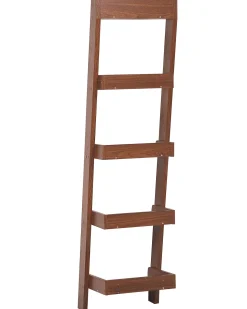 Estante Tipo Escada Com 5 Prateleiras Castanha Mobile Duo