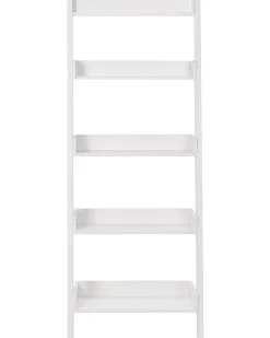 Estante Tipo Escada Com 5 Prateleiras Branca Mobile Trio
