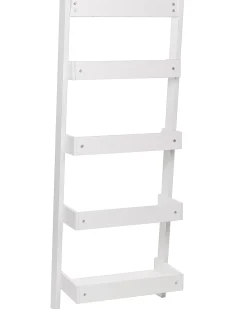 Estante Tipo Escada Com 5 Prateleiras Branca Mobile Trio