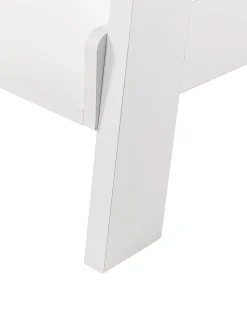 Estante Tipo Escada Com 5 Prateleiras Branca Mobile Trio