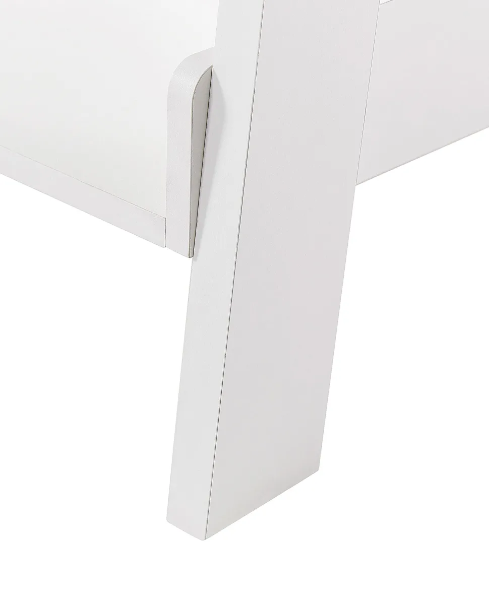 Estante Tipo Escada Com 5 Prateleiras Branca Mobile Trio