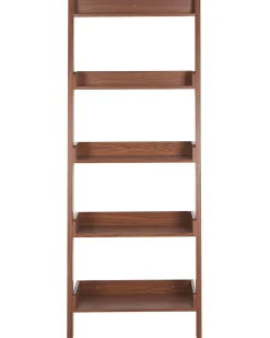 Estante Tipo Escada Com 5 Prateleiras Castanha Mobile Trio