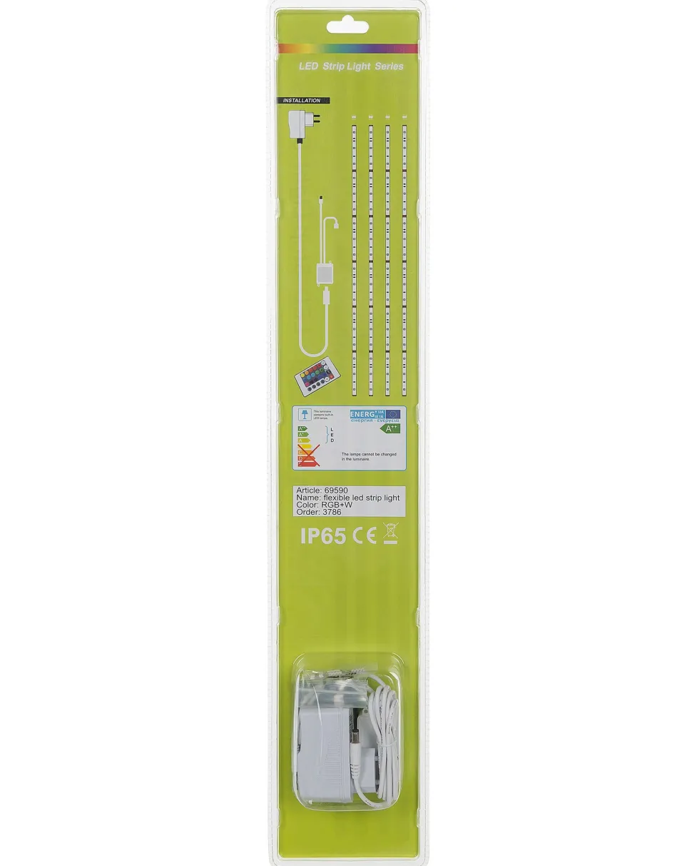 Fita De Iluminação Led 16 Cores 4 X 60 Cm Britta