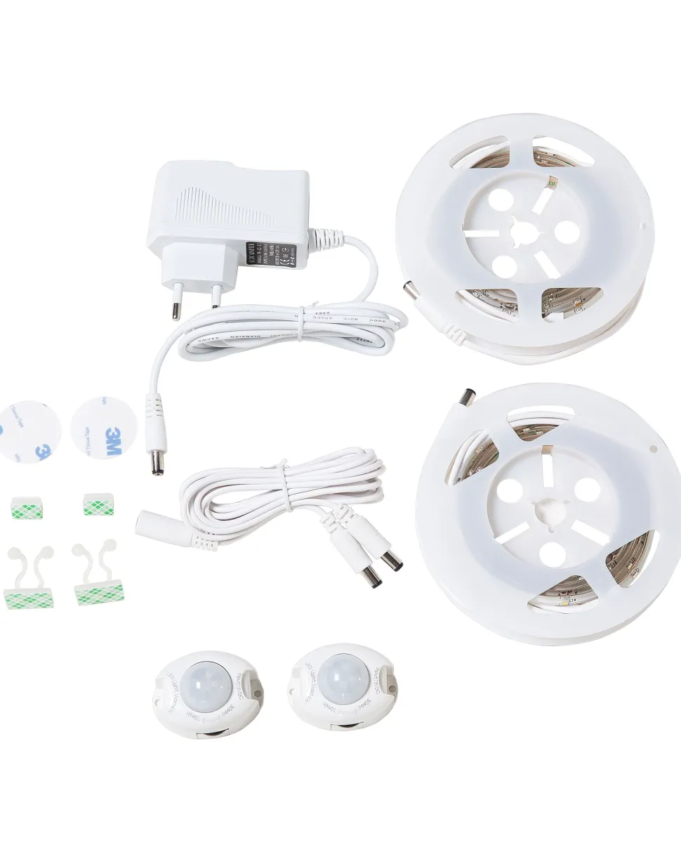 Fita De Iluminação Led Com Sensor De Movimento Branca 2 X 120 Cm