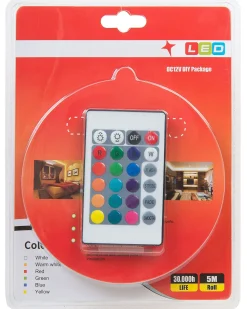 Fita De Iluminação Led Com Branco E 16 Cores 5 M Britta