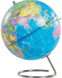 Globo Decorativo 29 Cm Azul Com Magneticos Cartier