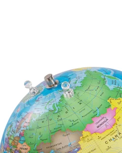 Globo Decorativo 29 Cm Azul Com Magneticos Cartier